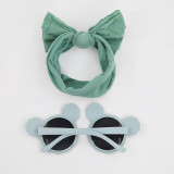Baby Boy And Girl Sunglasses Hair Tie Headband Set of Two