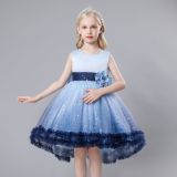 Girls princess dress trailing dress children's clothing tutu skirt children mesh dress