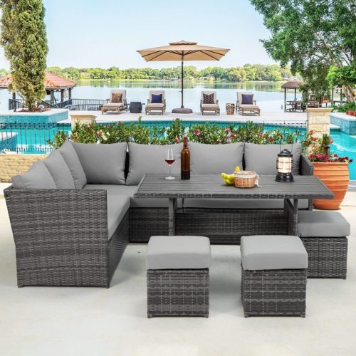 🔥Clearance Sale | Hurry Up❗❗❗7 Pieces Outdoor Patio Furniture Set
