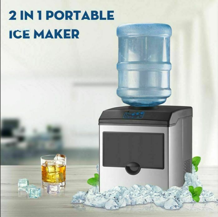 US 399.90 ICE MAKER MACHINE WATER DISPENSER 2 IN 1