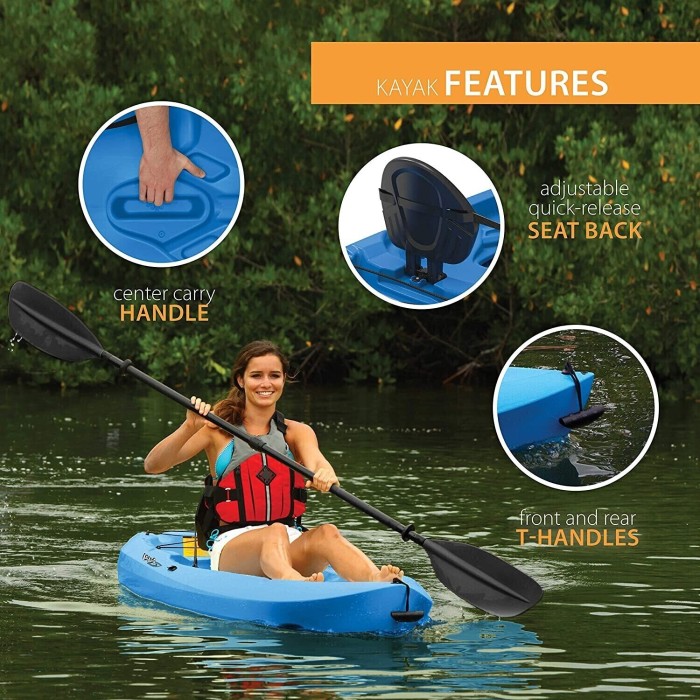 📣📣LIFETIME DAYLITE 80 SIT-ON-TOP KAYAK (PADDLE INCLUDED)📣📣