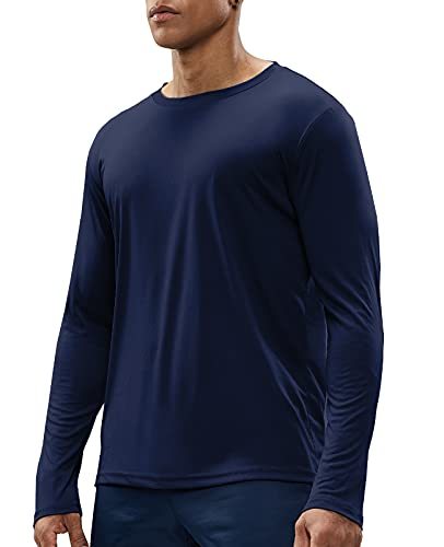 Men's Quick Dry Short Sleeve T-Shirt Lightweight UPF 50+ UV Sun Protection Workout Outdoor Running Shirts