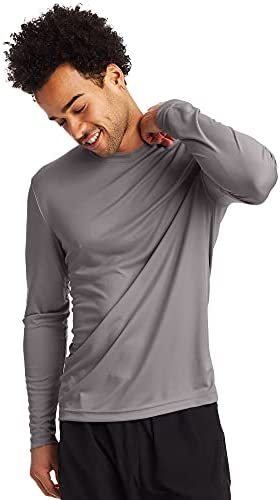 Men's Long Sleeve Cool Dri T-Shirt UPF 50+ (Pack of 2)