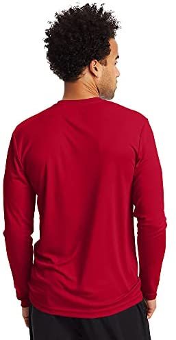 Men's Long Sleeve Cool Dri T-Shirt UPF 50+ (Pack of 2)