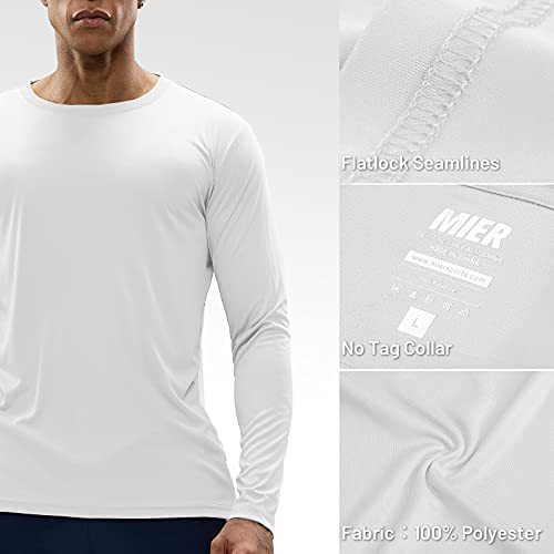 Men's Quick Dry Short Sleeve T-Shirt Lightweight UPF 50+ UV Sun Protection Workout Outdoor Running Shirts