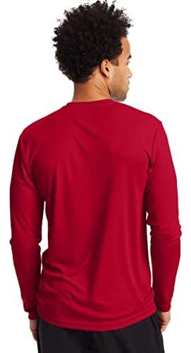 Men's Long Sleeve Cool Dri T-Shirt UPF 50+ (Pack of 2)