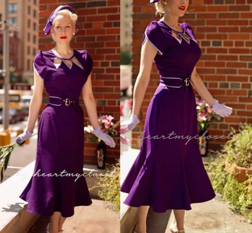 Agent Carter cosplay inspired custom made  dress retro