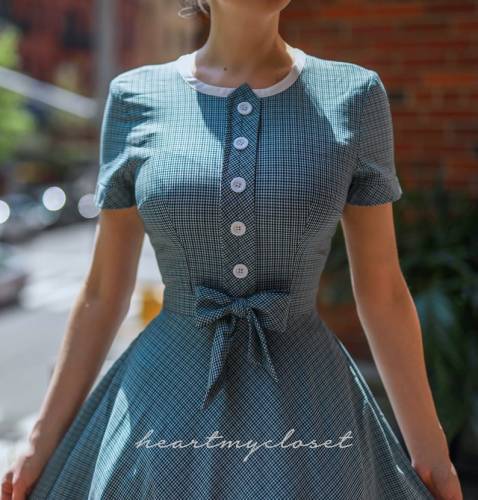 DAISY - famous 1950s vintage dress inspired rockabilly custom made