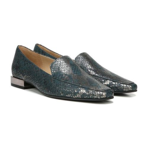 Naturalizer Clea Kingfisher Snake Print Leather
