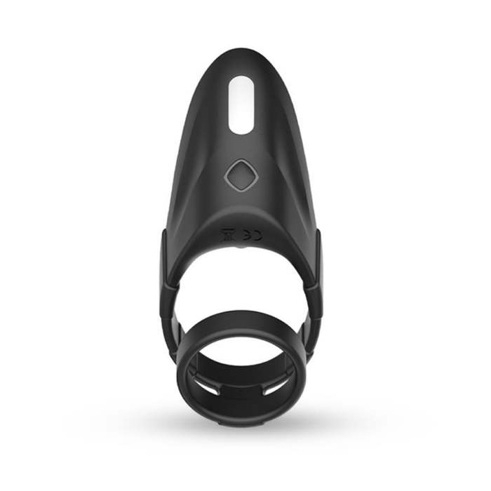 FONDJOY 10 Vibration Modes Double Circles with Taint Teaser Penis Ring