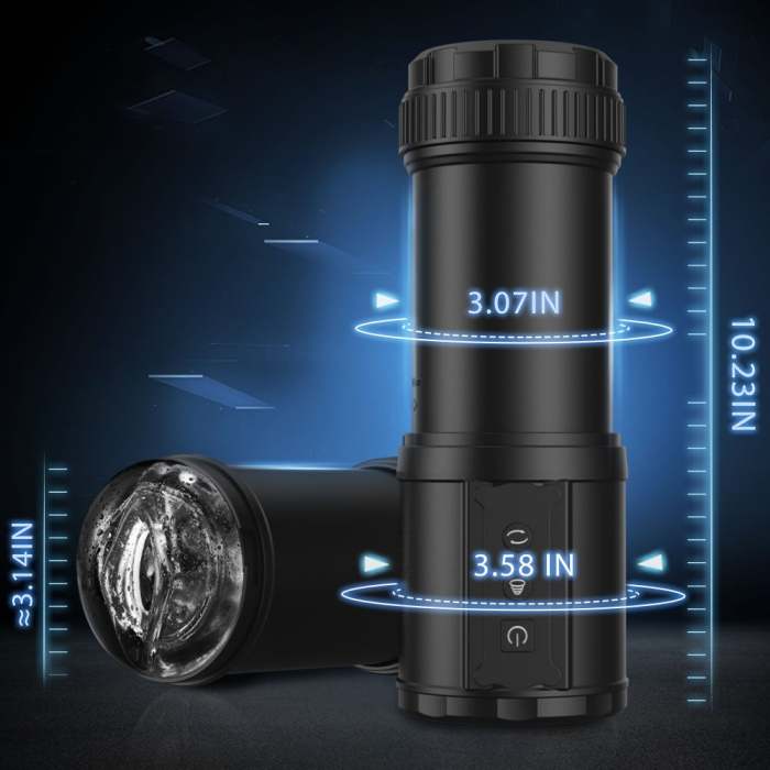 Automatic Lens Thrusting Rotating Sucking Masturbation Cup