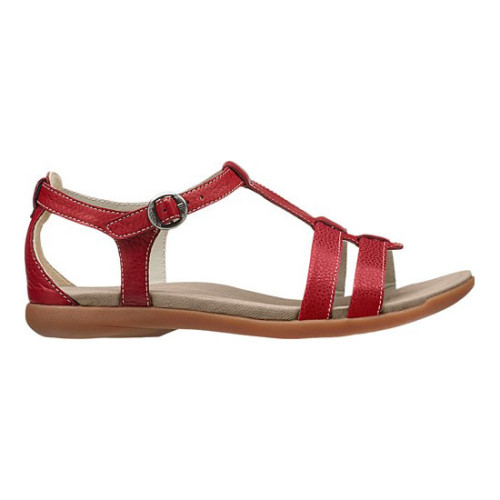 KEEN ROSE CITY T-STRAP RED DAHLIA