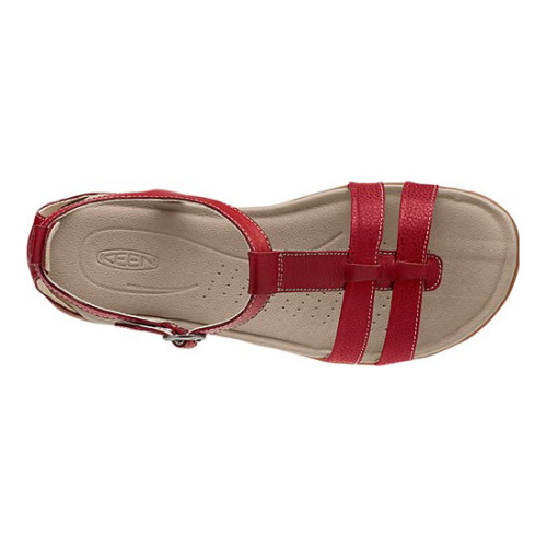 KEEN ROSE CITY T-STRAP RED DAHLIA