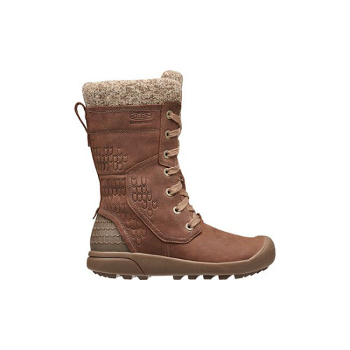KEEN FREMONT LACE TALL BOOT WHISKEY