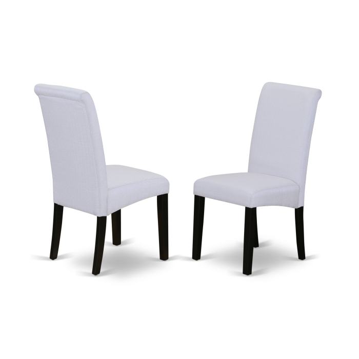 Furniture 5-Piece Dining Set Included 4 Kitchen Parson Chair Upholstered Seat and High Button Tufted Chair Back and Re