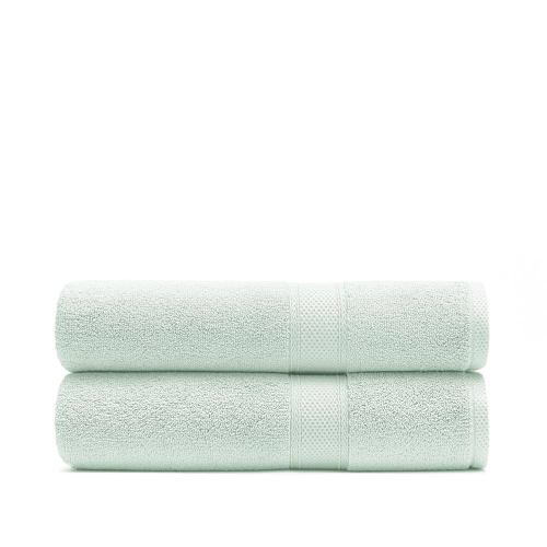 Plush Towels (Lynova) Bath Towel - Set of 2, Mist - Standard Textile Home