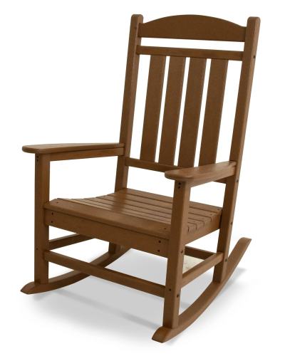 Polywood Presidential Outdoor Rocking Chair (Teak)