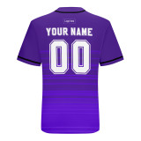 Custom Purple Authentic Baseball Jersey