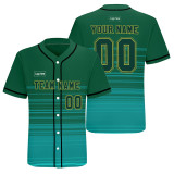 Custom Green Authentic Fade Fashion Baseball Jersey