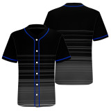 Custom Black Gray Tie Dye Mexico Baseball Jersey