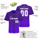 Custom Purple Authentic Baseball Jersey