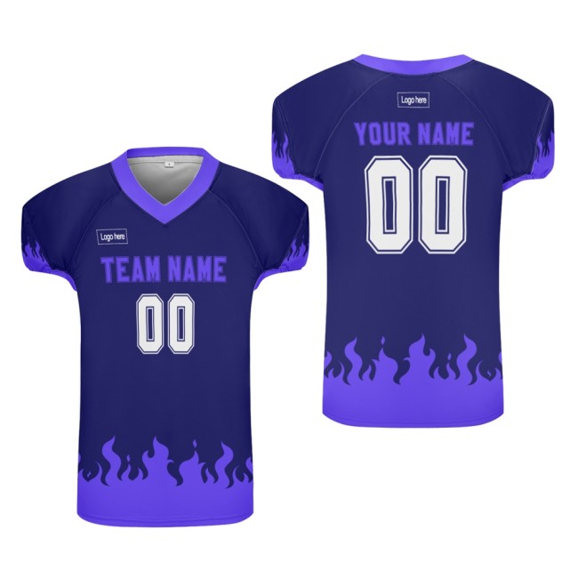 Custom Light Purple Rugby Shirt Designs
