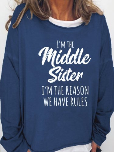 Sister Funny Casual Sweatshirt