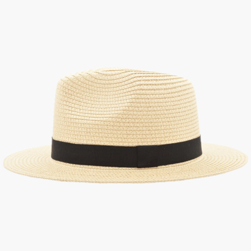 Vintage Panama Hat Men Straw Fedora Male Sunhat Women Summer Beach Sun Visor Cap Chapeau Cool Jazz Trilby Cap Sombrero