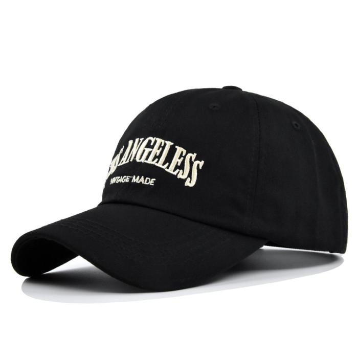 Embroidered Baseball Cap Los Angeles Embroidered duck tongue cap