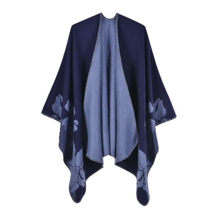 33 Colors Multifunction Shawl Cloak Womens Scarf Poncho Cape Poncho Blanket Cloak Wrap Shawl Coat Winter Warm Outwear Clothing