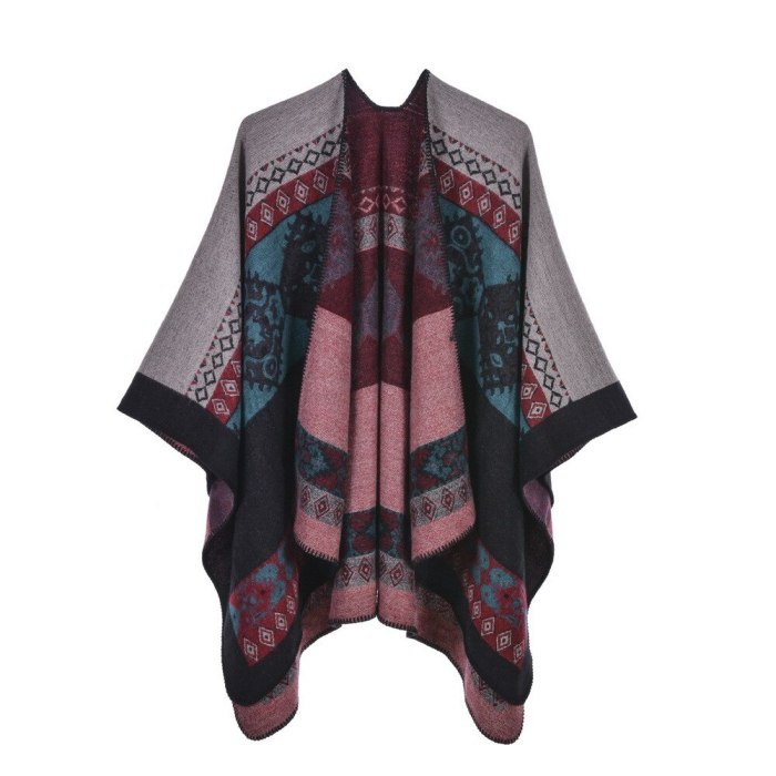 13 Colors Women Cloak Bushes Warm Imitation Cashmere Scarf Shawl Cape Fashion Poncho Blanket Wrap Shawl Coat Femal Clothing