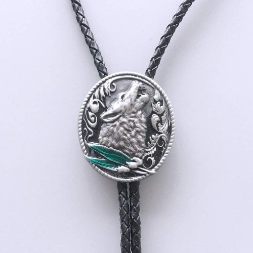 Western Style Polo tie The Western Wolf Cowboy Polo tie