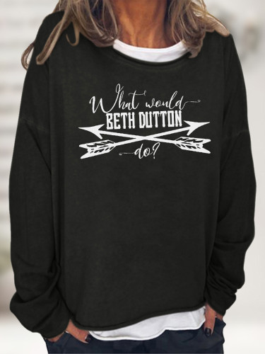 Beth Dutton Arrow Women's Pullover Hoodie