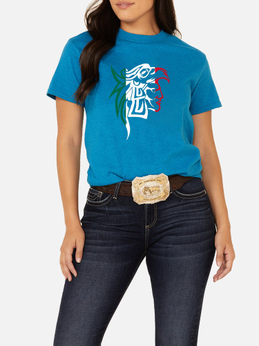 Native Eagle Bird Classic Women's Cotton T-Shirt
