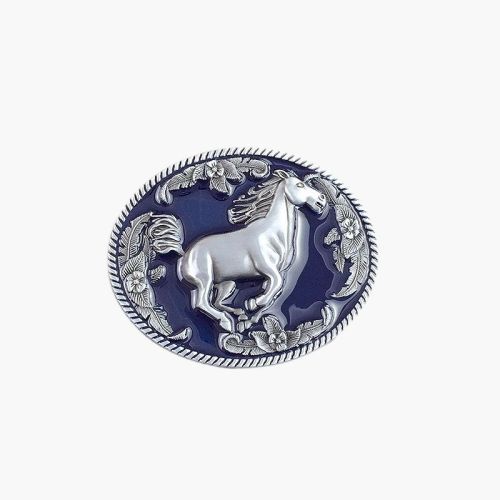 Western Classic Galloping Horse Modeling Belt Buckle Galloping Horse.Western Pattern