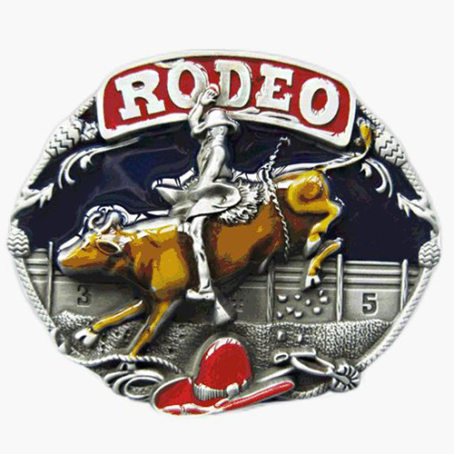 Rodeo Belt Button The Rodeo Western Cowboy Belt Button
