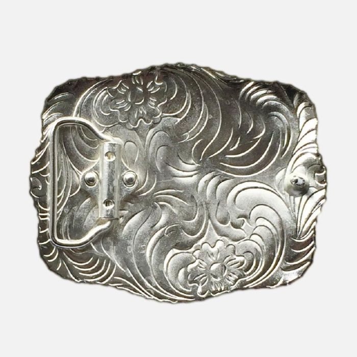 Quality Two-Color Plating World Champion Cowboy Buckle Big Size: 10.5X8.5CM