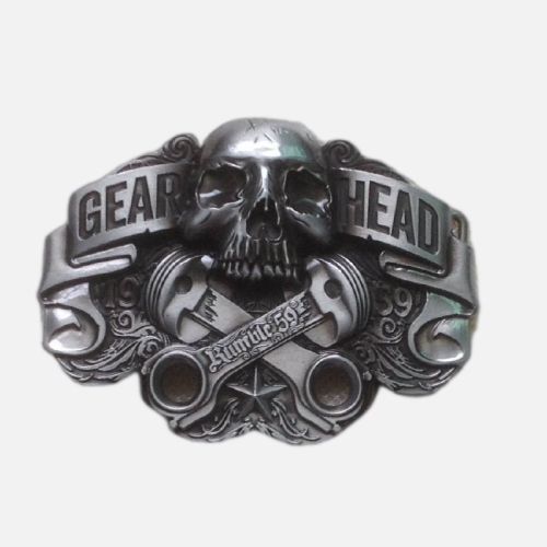 Skull Belt Buckle Extra Big Size (4.72 *3.18 )  For Men Cool Buckle Size: 12.0X8.1CM