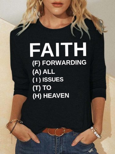 Faith Women's Long Sleeve Shirt