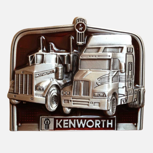 Kenworth Truck Belt Buckle Belt Buckles For Men 8.5X7.0CM