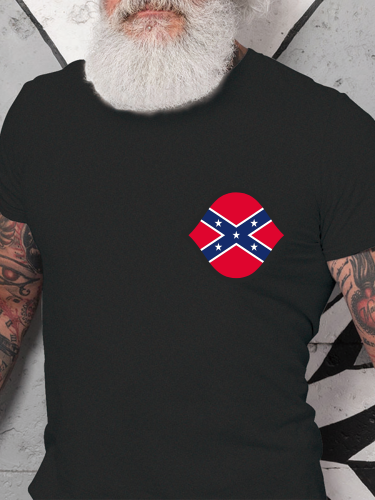 Come and Take It Confederate Flag T Shirt S-5XL Oversized Men's Short Sleeve T-Shirt Plus Size Casual Loose Shirt