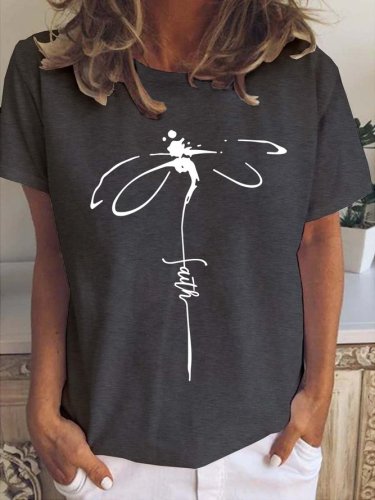 Dragonfly Faith Women's T-shirt