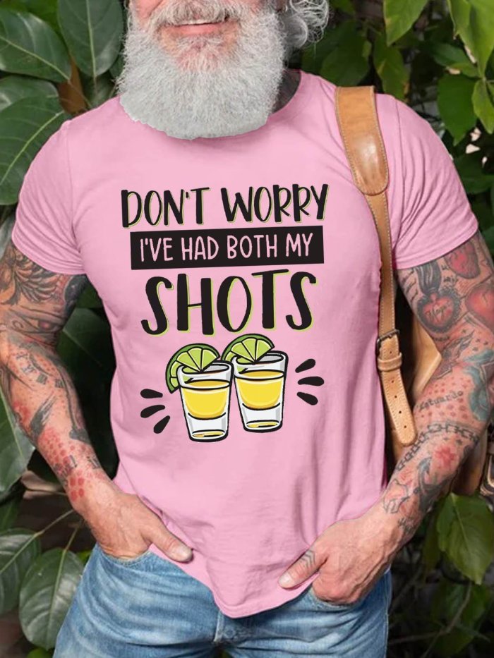 Men's Don't Worry I've Had Both My Shorts Crew Neck T-Shirt