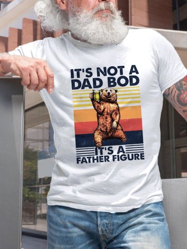 It's Not A Dad Bod It's A Father Figure Funny Father's Day T-Shirt