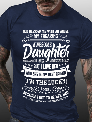 I'm The Lucky One To Be Her Dad Best Gift Shirts&Tops