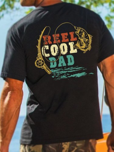 Men's Reel Cool Dad Casual Short Sleeve T-Shirt