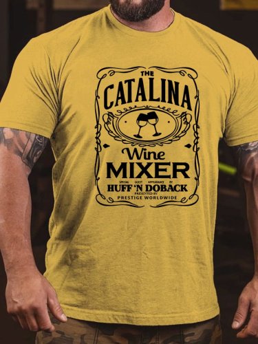 The Catalina Print Casual Short Sleeve T-Shirt