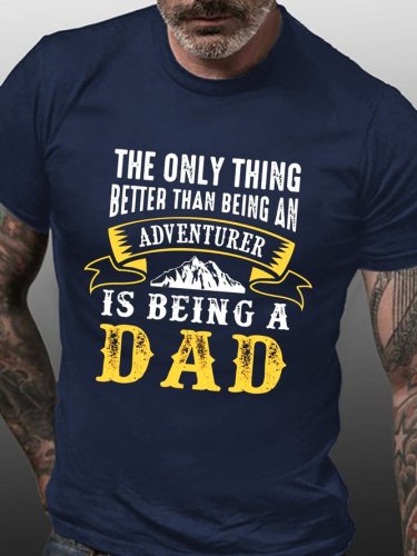 Adventurer Dad Father's Day Gift T-Shirt