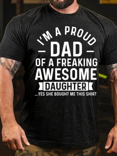 I'm A Pround Dad Short Sleeve T-shirt