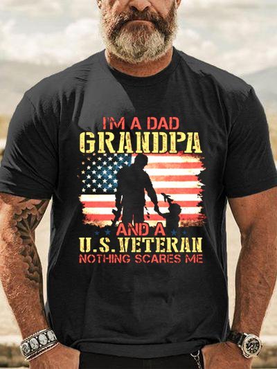 I'm A Dad Grandpa And A U.S. Veteran T-shirt